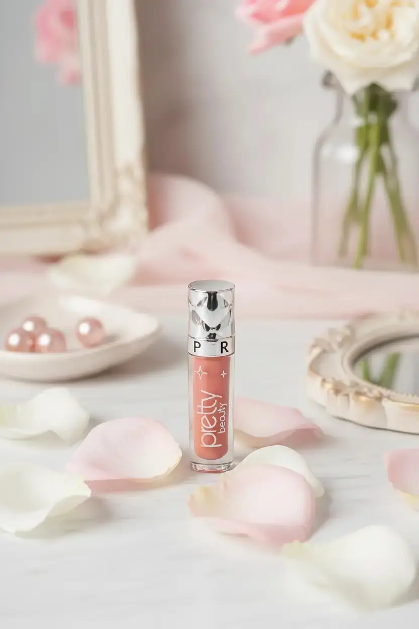 Pretty Beauty Likit Lip Gloss Ruj – Parlak Nemlendirici Dudak Parlatıcı