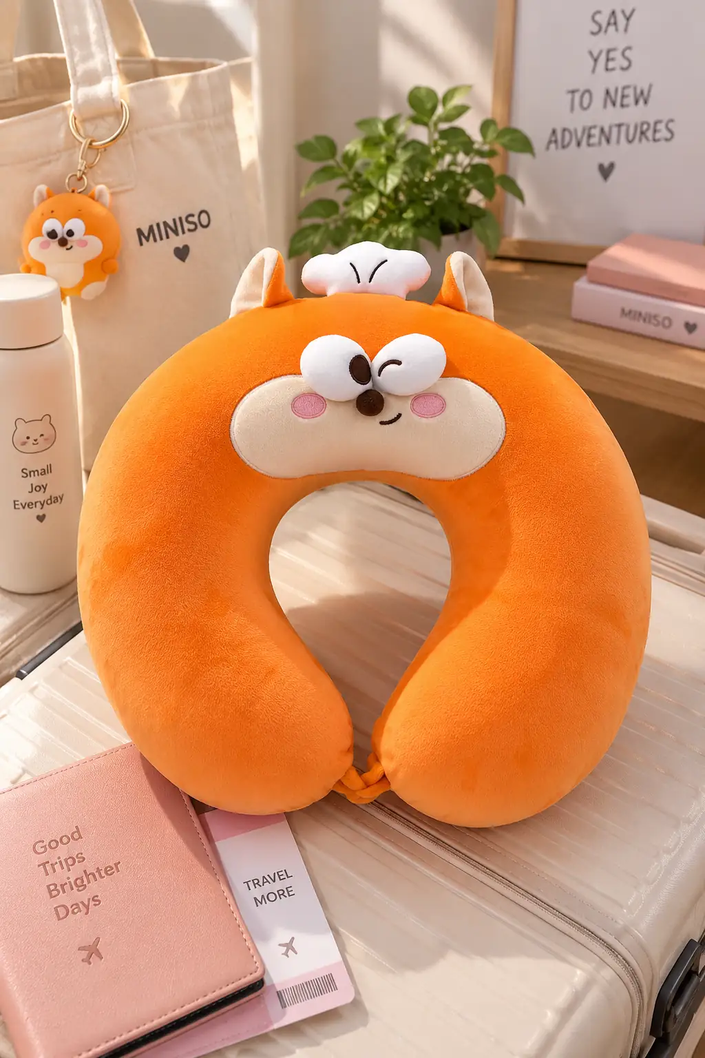 Miniso Lisanslı Dundun Serisi Köpük Boyun Yastığı