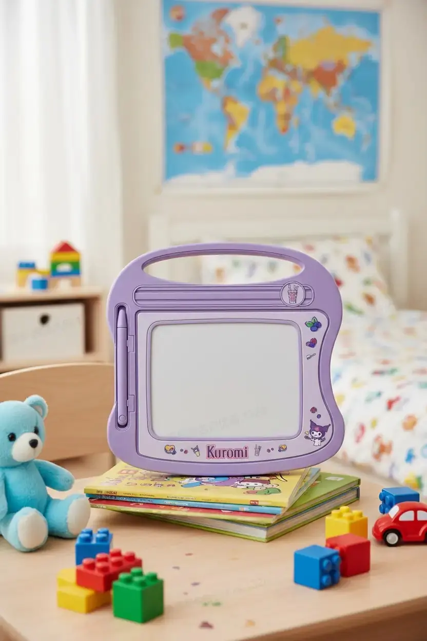 Sanrio Lisanslı Hello Kitty Manyetik Çizim Tahtası – Yaz Sil Eğitici Oyun