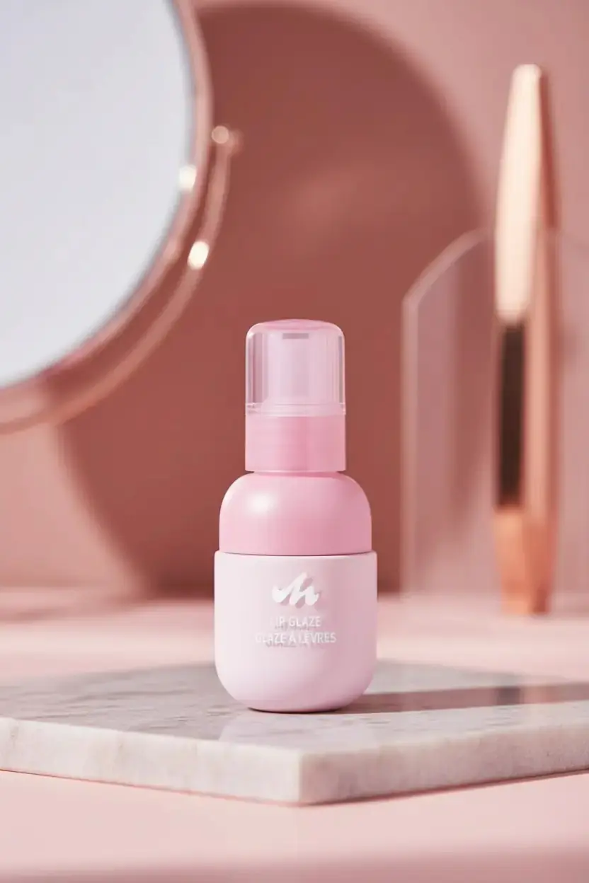 Miniso Lisanslı Minimalist Boncuk Zincirli Mini Şişe Dudak Parlatıcısı – 04 Kiraz Pembesi