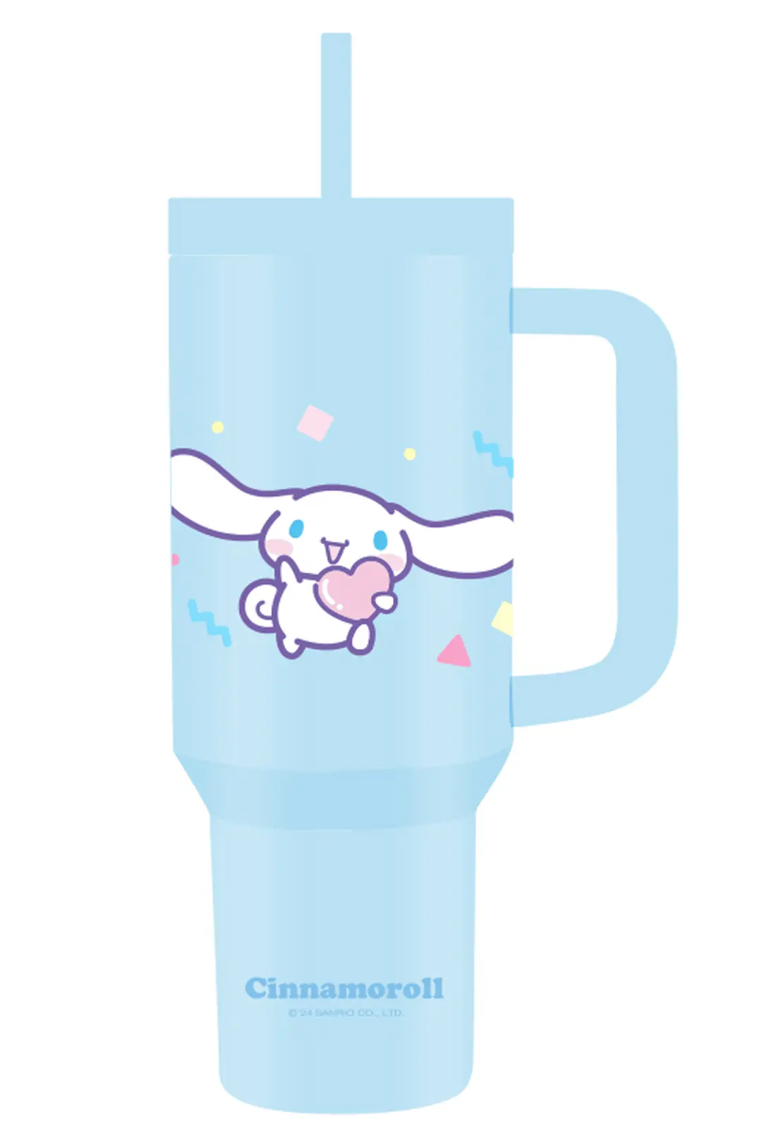 Sanrio Lisanslı Cinnamoroll Termos 1200 Ml – Pipetli Çift Cidarlı Kulplu