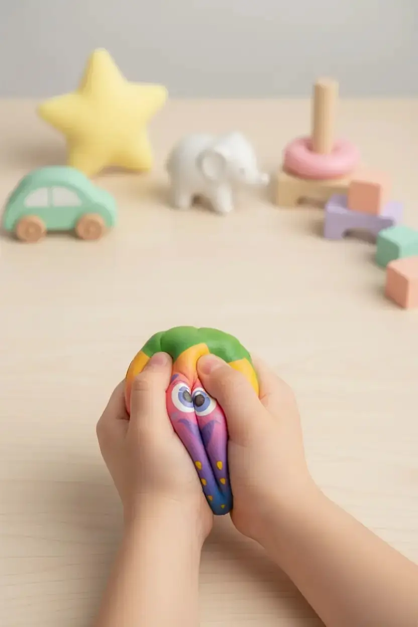 Tusi Squishy Çilek Oyuncak – Yumuşak Sıkılabilir Stres Köpük Oyuncak