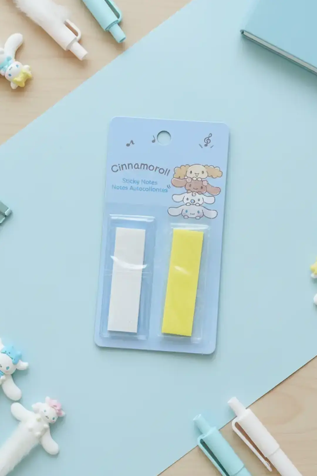 Sanrio Lisanslı Cinnamoroll Kılıflı Yapışkan Mini Notlar – Stacking Fun Serisi