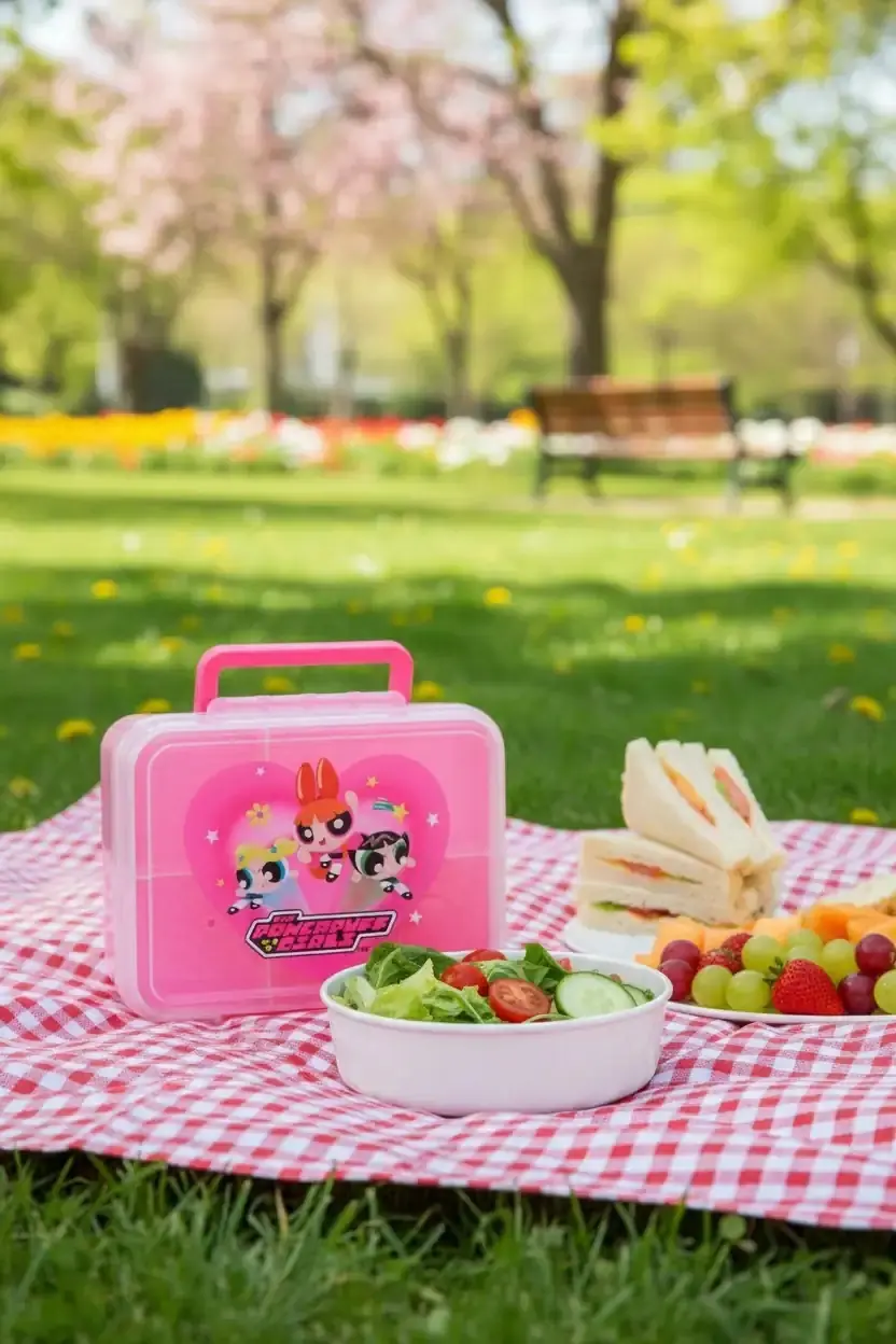Powerpuff Girls Lisanslı Saplı Yemek Kabı Geniş Hacim 1.6 L 22,5 Cm