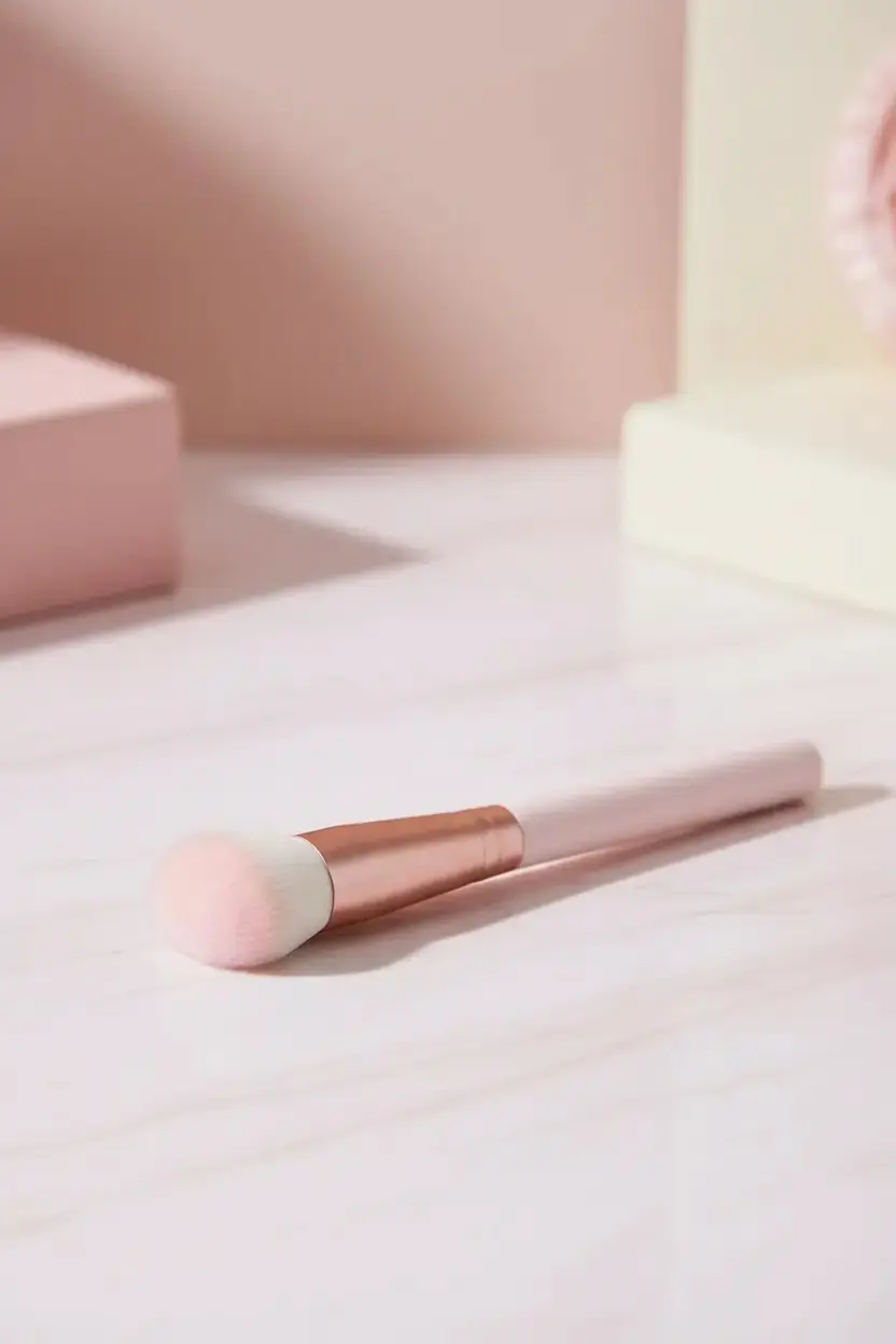 Miniso Lisanslı Bloom & Glow Aydınlatıcı Fırçası – Hafif Uygulama 22,3 Cm