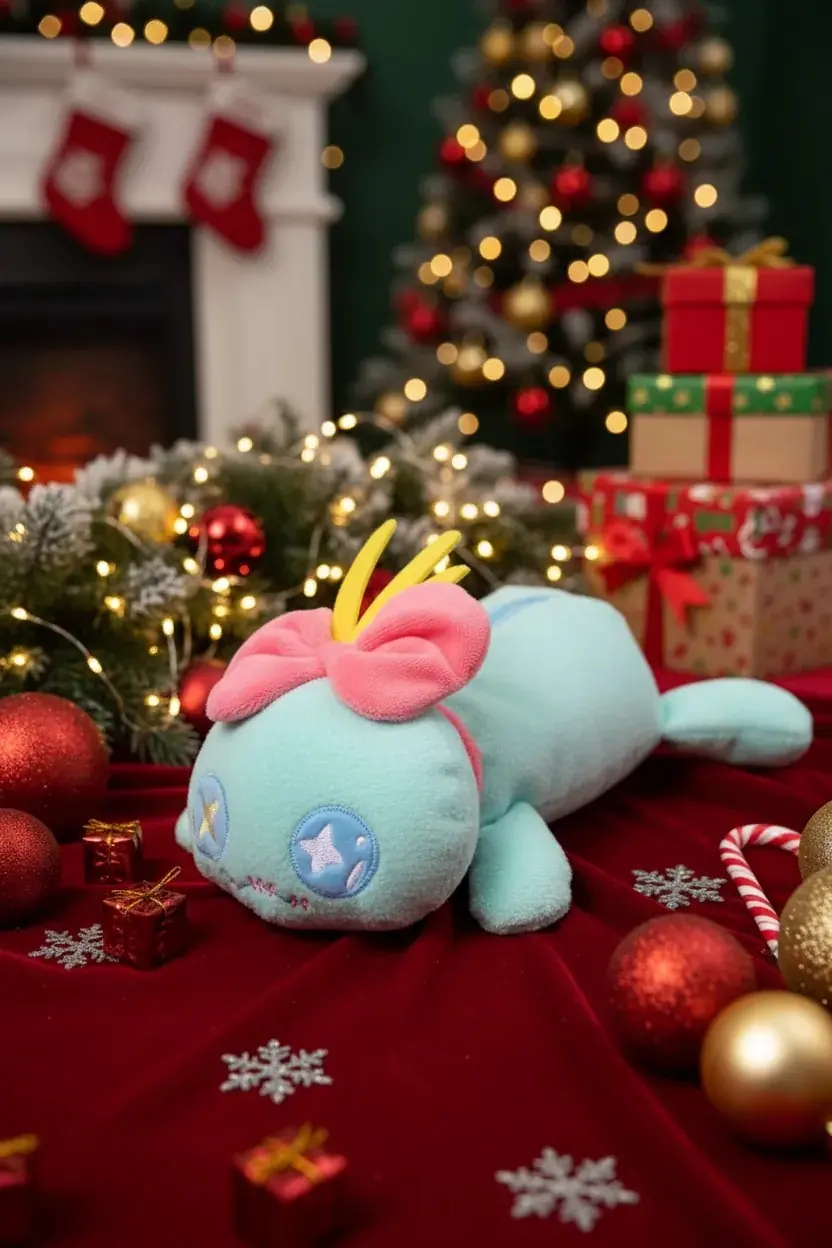 Disney Lilo & Stitch Lisanslı Peluş Kalemlik – Parti Serisi Yumuşak Tasarım