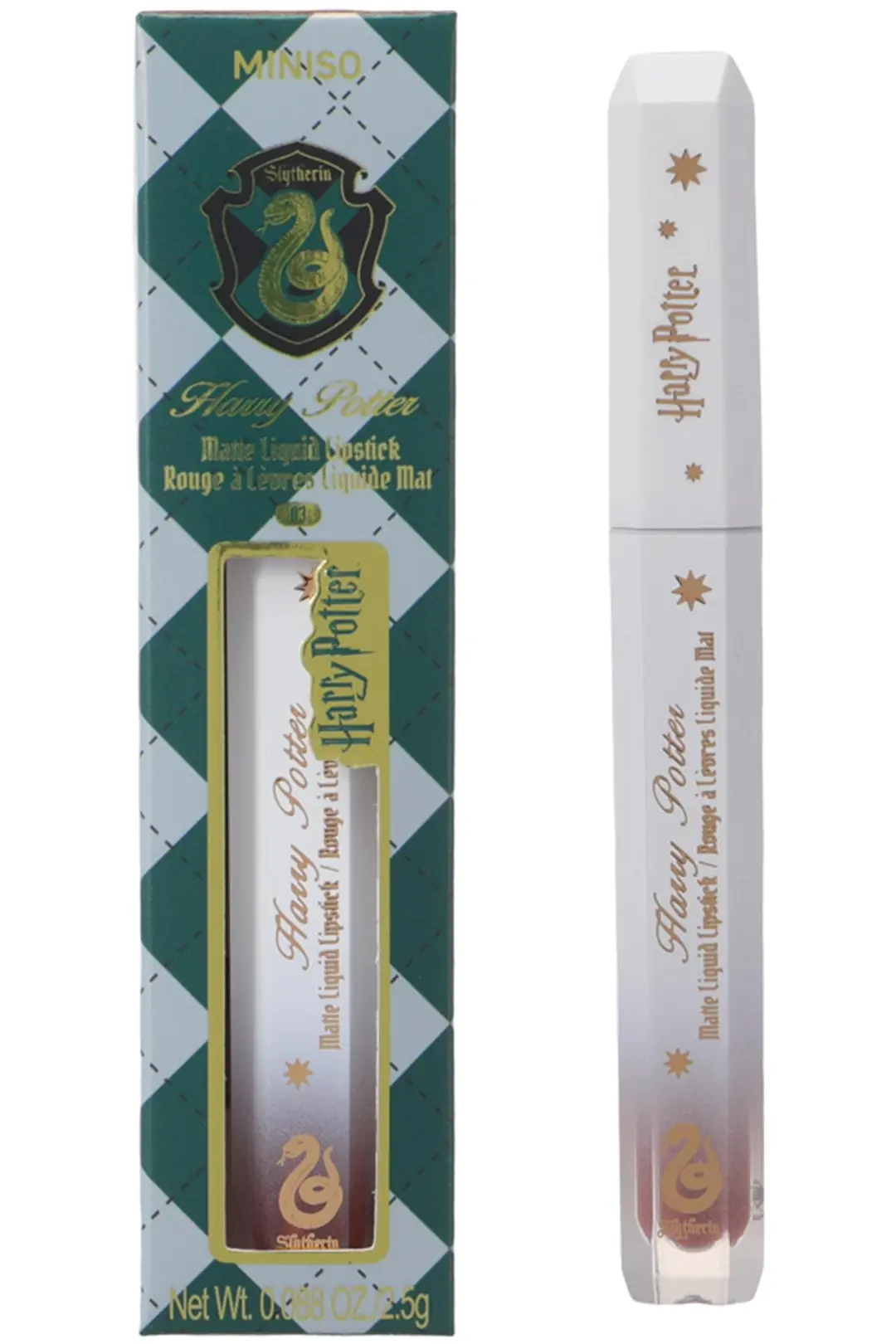 Harry Potter Lisanslı Slytherin Likit Mat Ruj (03) – Uzun Süre Kalıcı ve Yüksek Pigmentli Mat Ruj