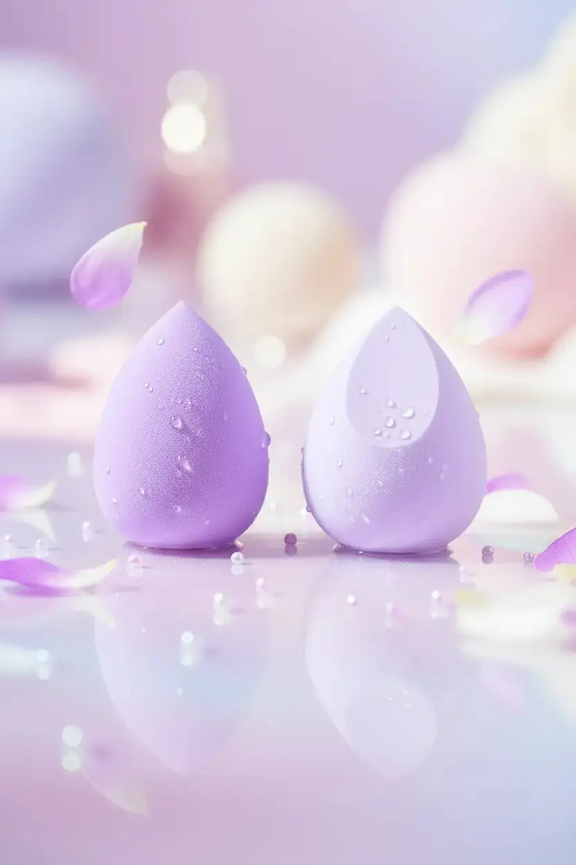 Miniso Lisanslı Bloom & Glow Makyaj Süngeri Seti 2’li – Pratik Uygulama 12 Cm
