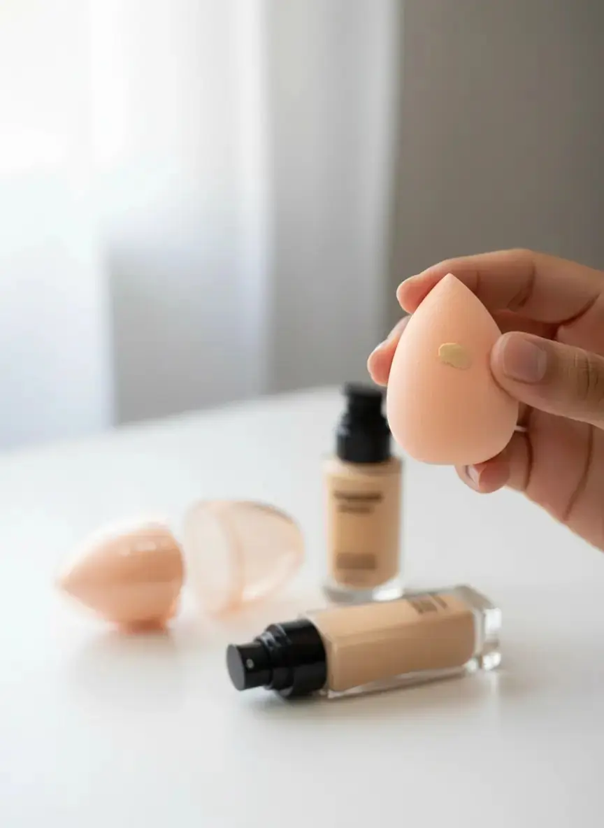 Miniso Lisanslı Yumurta Kapsüllü Makyaj Süngeri Sarı – Pürüzsüz Uygulama Beauty Blender