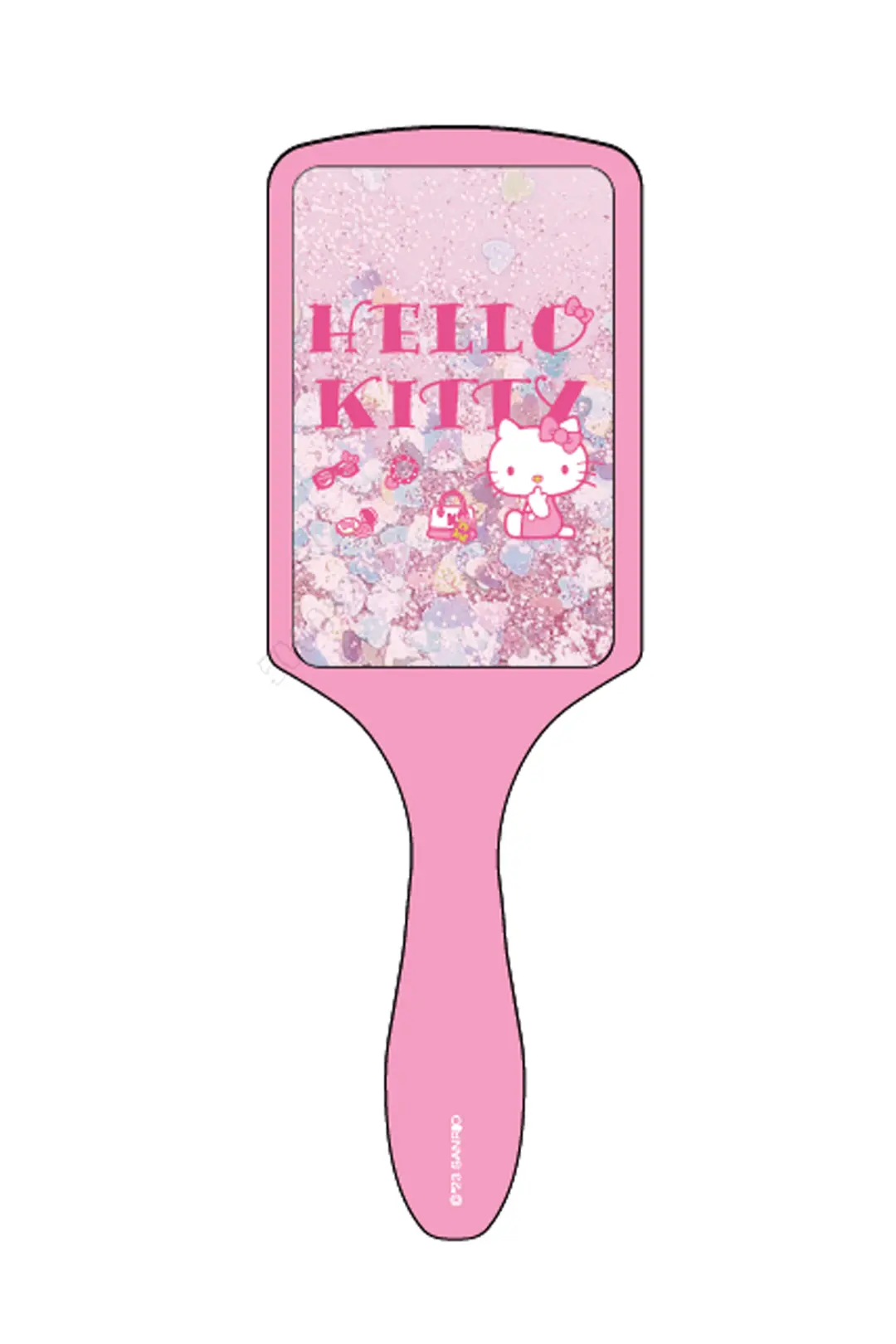 Sanrio Hello Kitty Lisanslı Güzellik Günlüğü Kare Saç Fırçası – Masaj Etkili