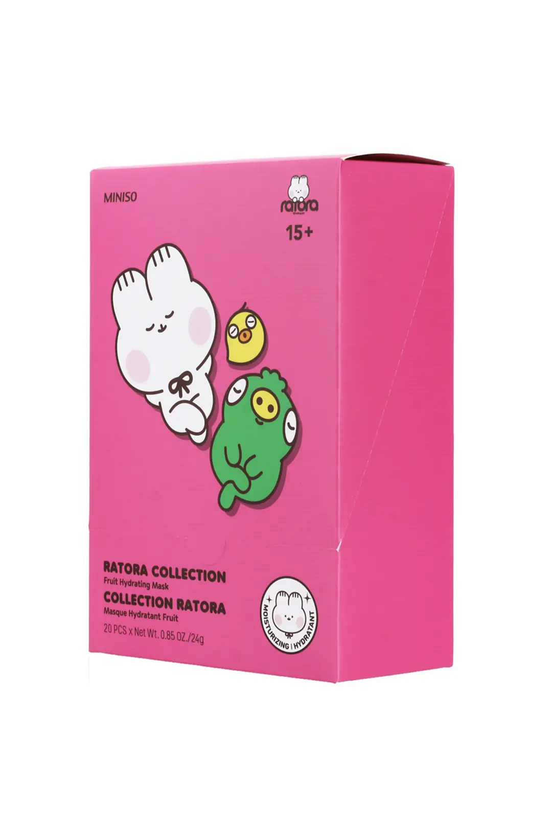 Miniso Lisanslı Ratora Collection Fruit Hydrating Mask – Mango Özlü Nemlendirici Kağıt Yüz Maskesi