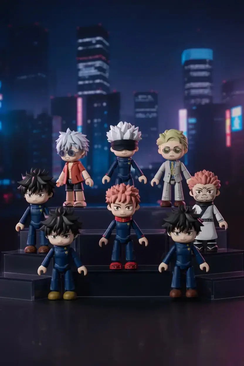 Jujutsu Kaisen Lisanslı Esnek Figür Koleksiyonluk Gizemli Kutu - Blind Box