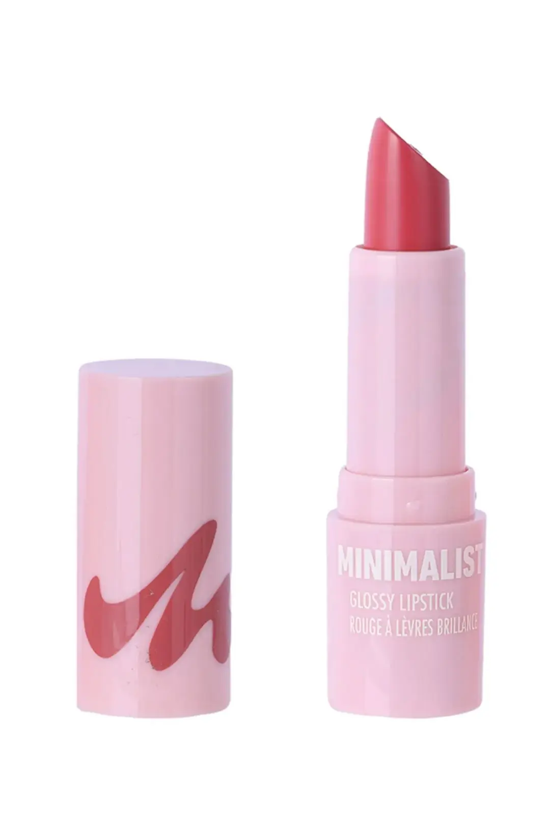 Miniso Lisanslı Minimalist Serisi Parlak Ruj No 06 - Canlı Pembe Tonu ve Nemlendirici Etkili Işıltılı Dudak Boyası
