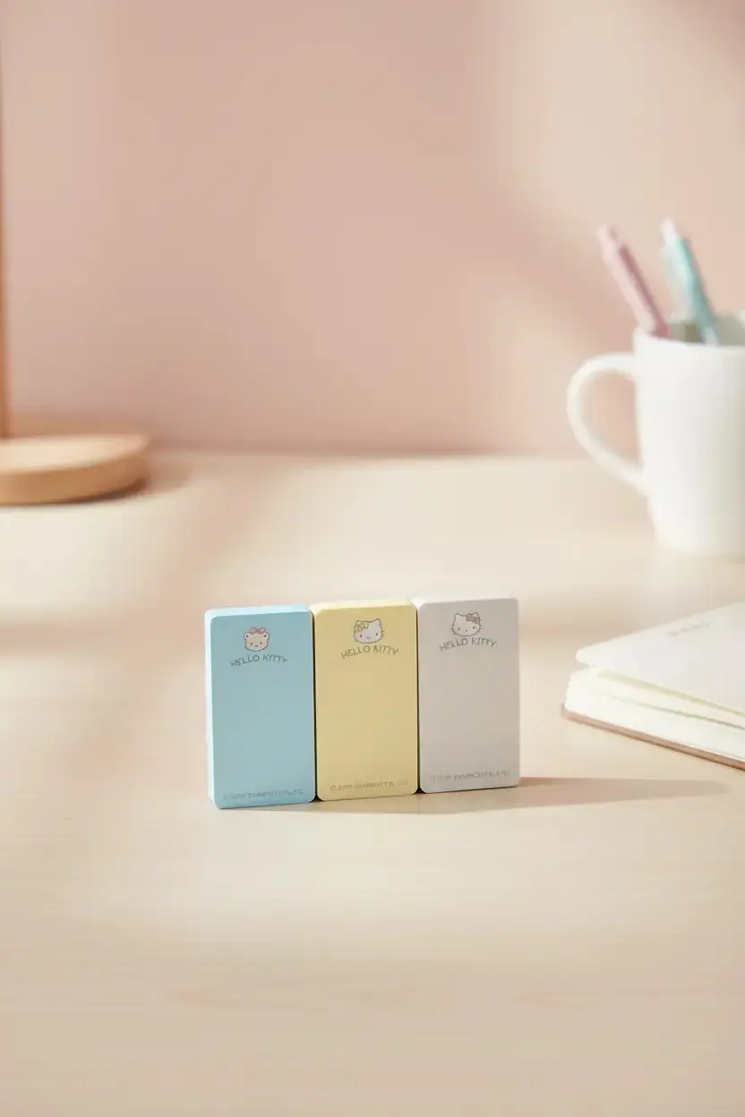 Sanrio Lisanslı Hello Kitty Sert Kapak Dikey Not Kağıdı – 90 Yaprak