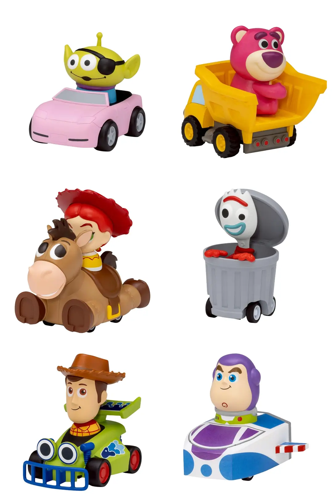 Disney Pixar Lisanslı Toy Story Geri Çek-Bırak Araba Blind Box – Sürpriz Model