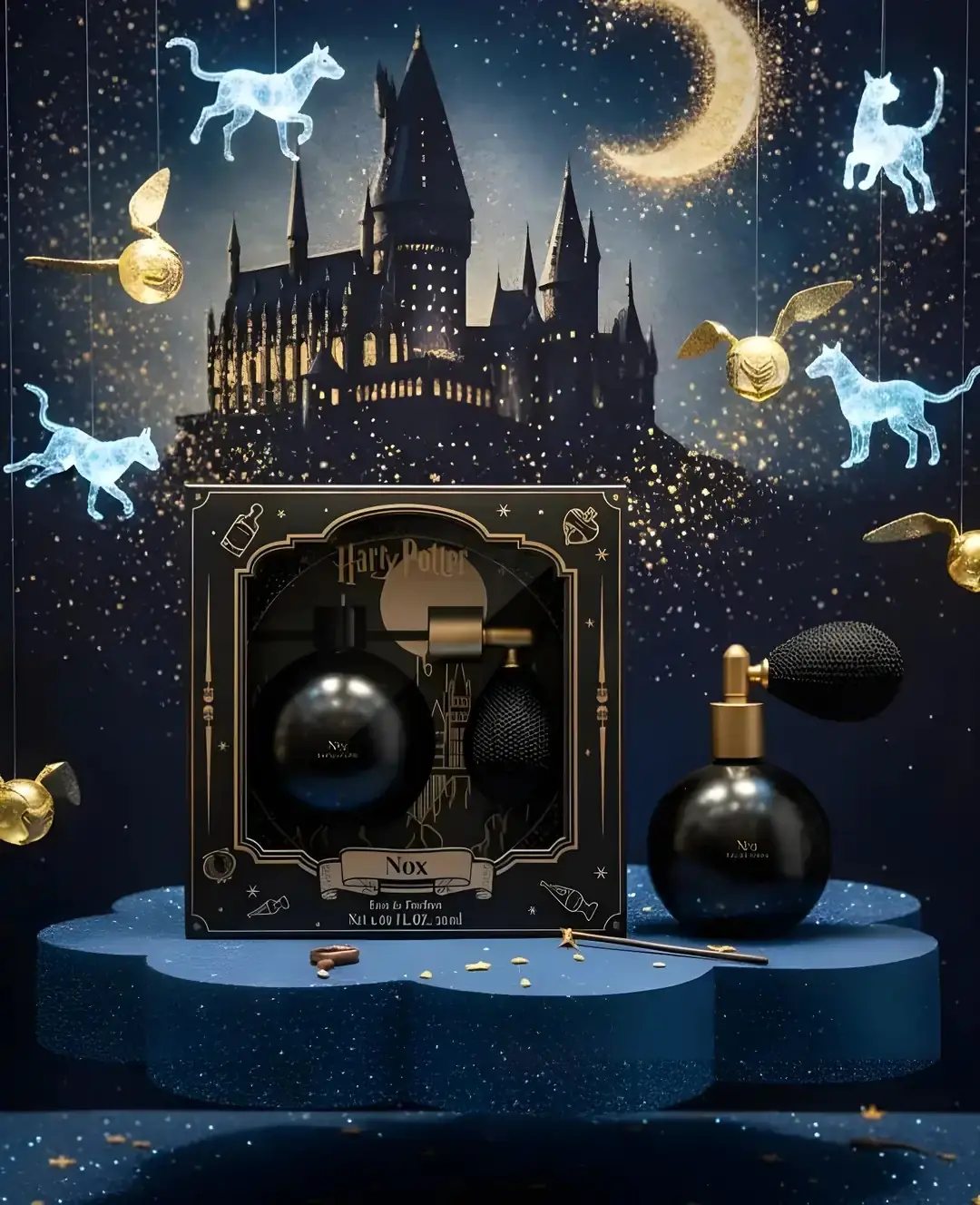 Harry Potter Lisanslı Nox Parfüm – Eşsiz ve Büyüleyici Tazeleyici Esanslı Özel Tasarım Cam Şişe Erkek / Kadın Parfüm 50 ML