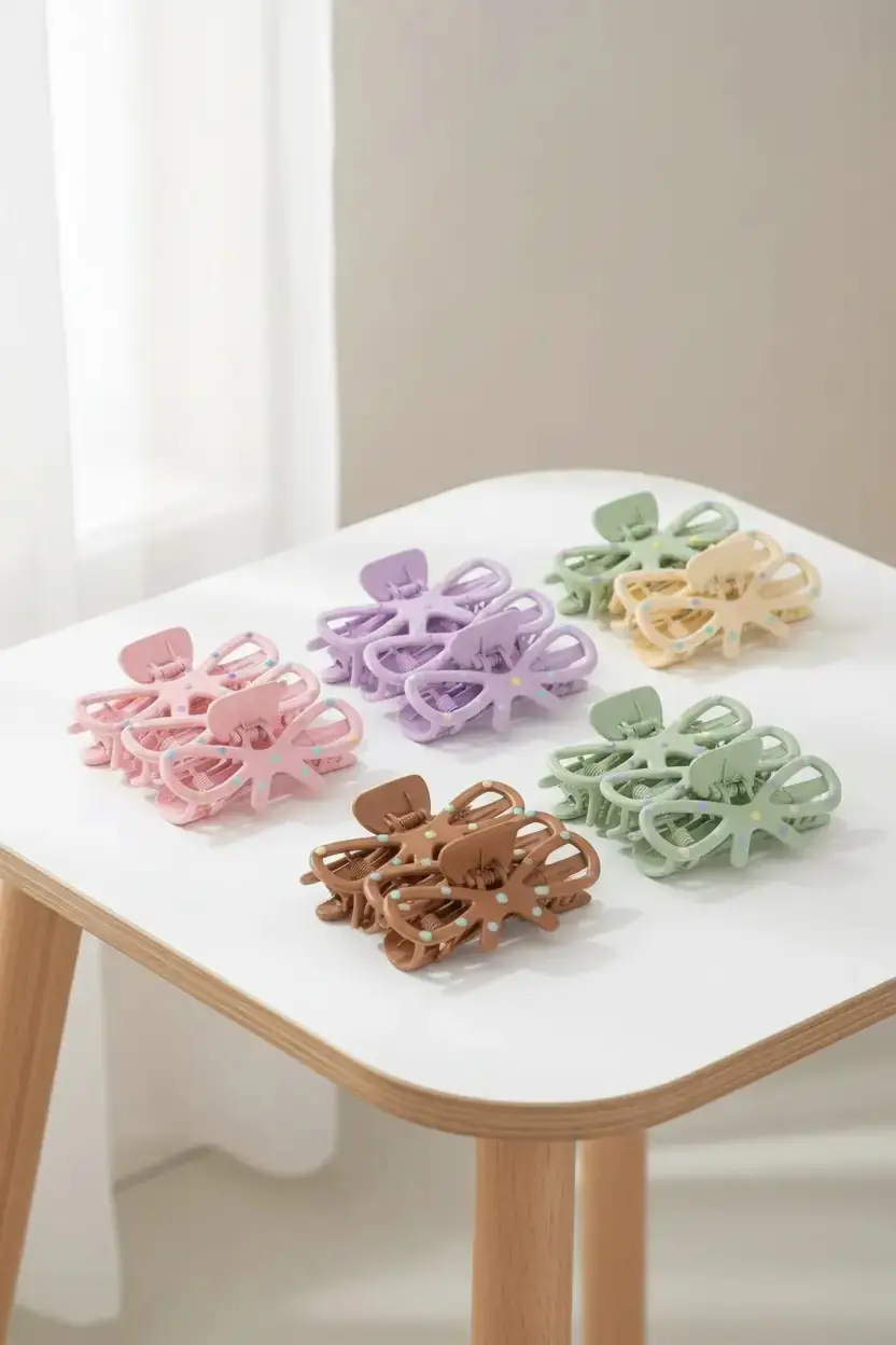 Miniso Lisanslı Saklama Kutulu Basic Serisi Saç Tokaları (3'Lü Paket) – Kompakt & Dayanıklı