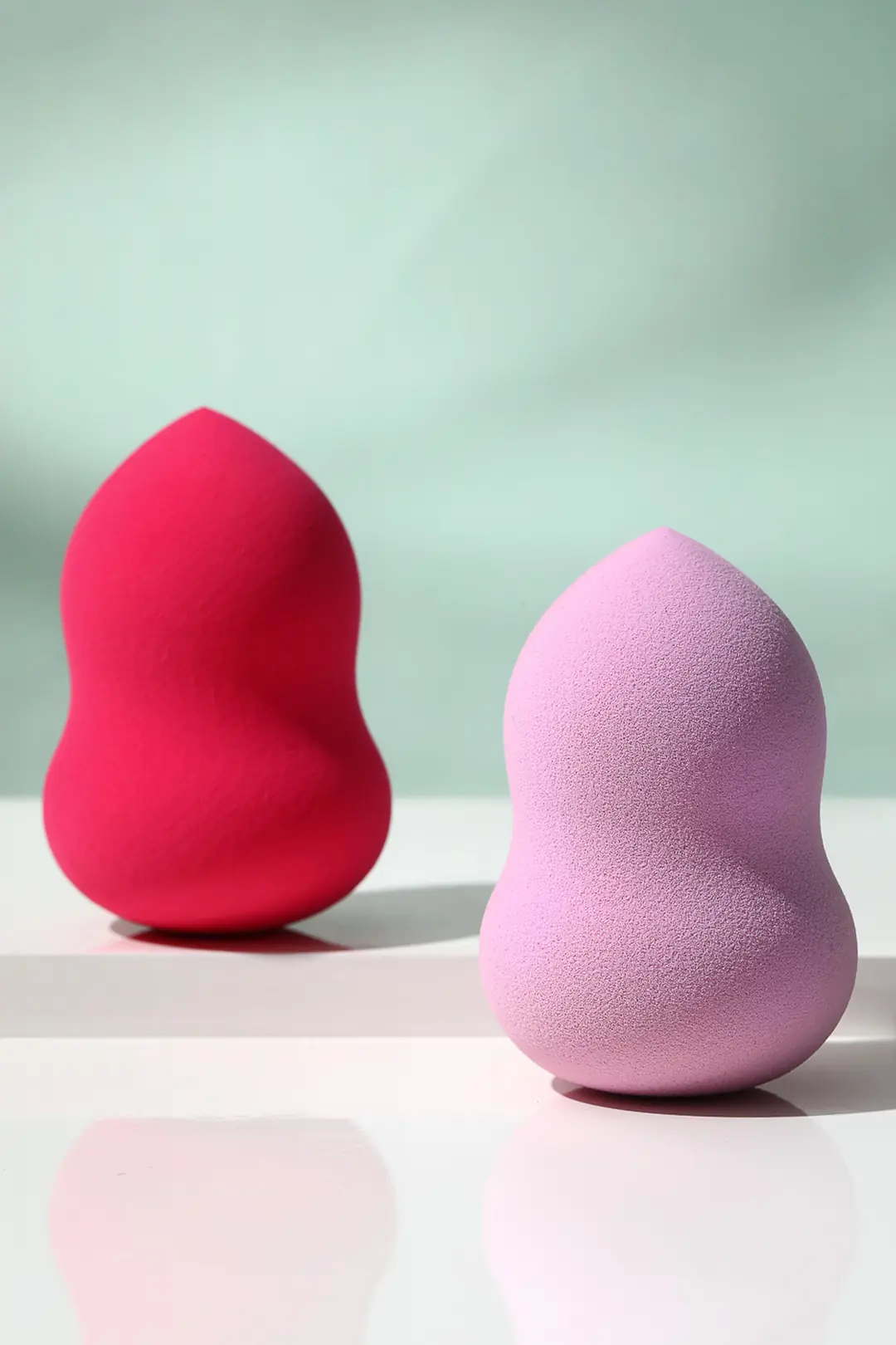 Miniso Lisanslı Yumuşak Makyaj Süngeri 2 Renk – Pürüzsüz Uygulama Beauty Blender