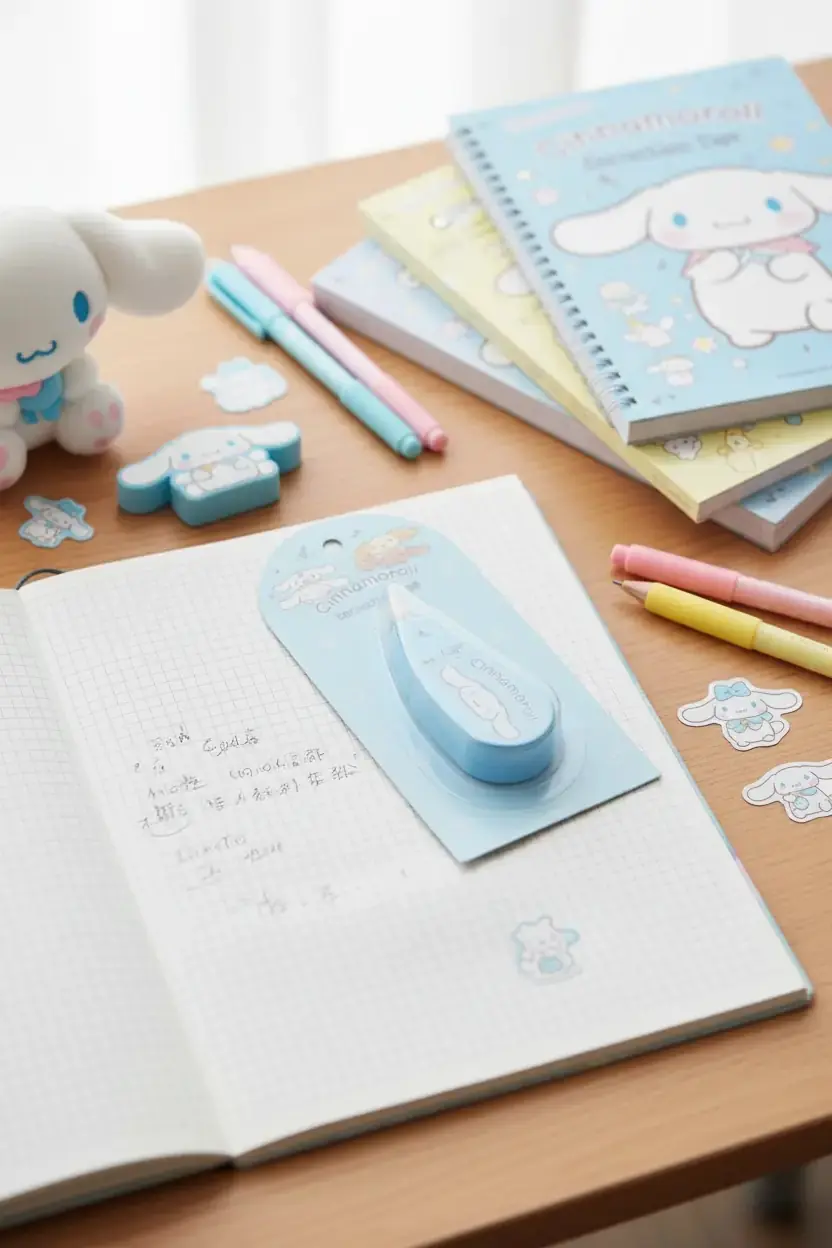 Sanrio Lisanslı Cinnamoroll Stacking Fun Serisi Pratik Düzeltme Bandı