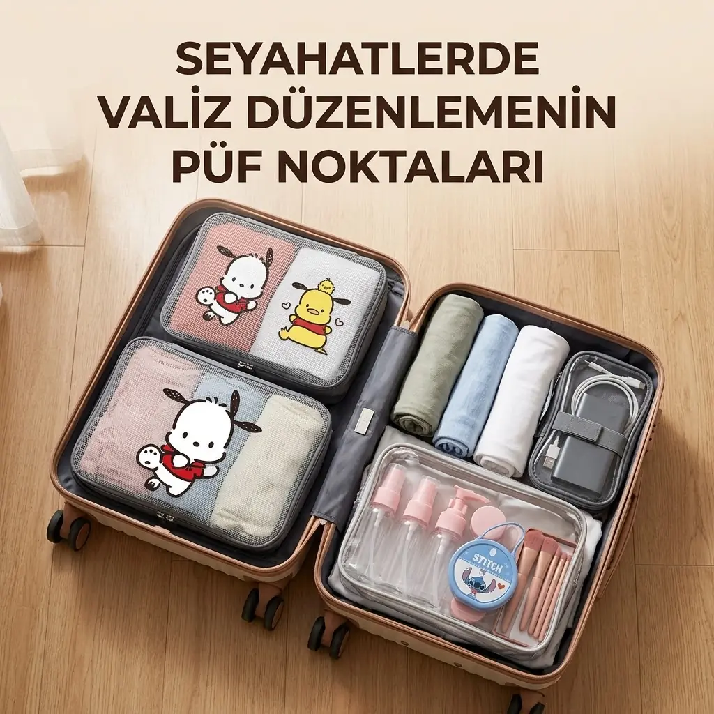 Seyahatlerde Valiz Düzenlemenin Püf Noktaları