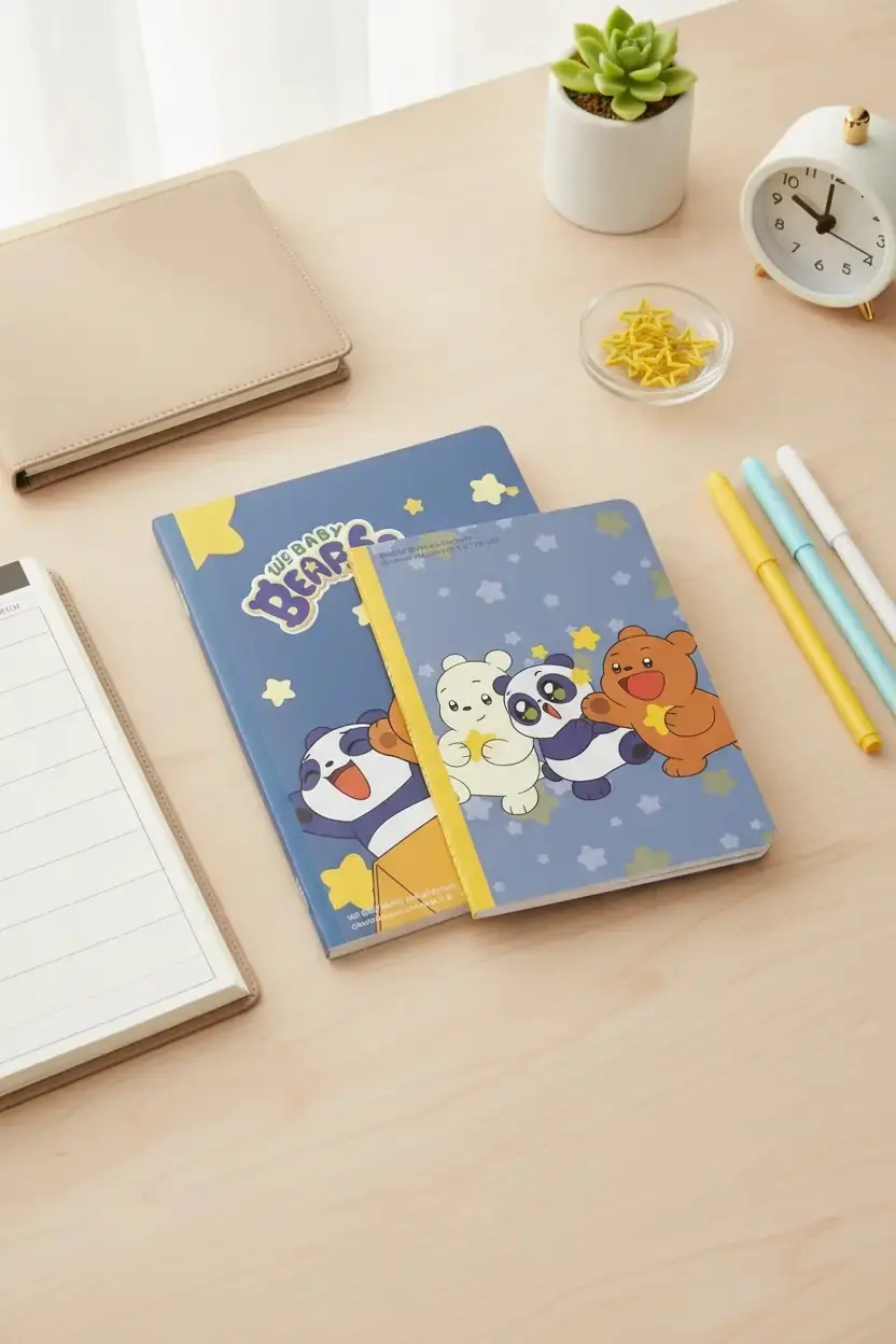 We Baby Bears Lisanslı 2'li Defter Seti (A5 & B5)