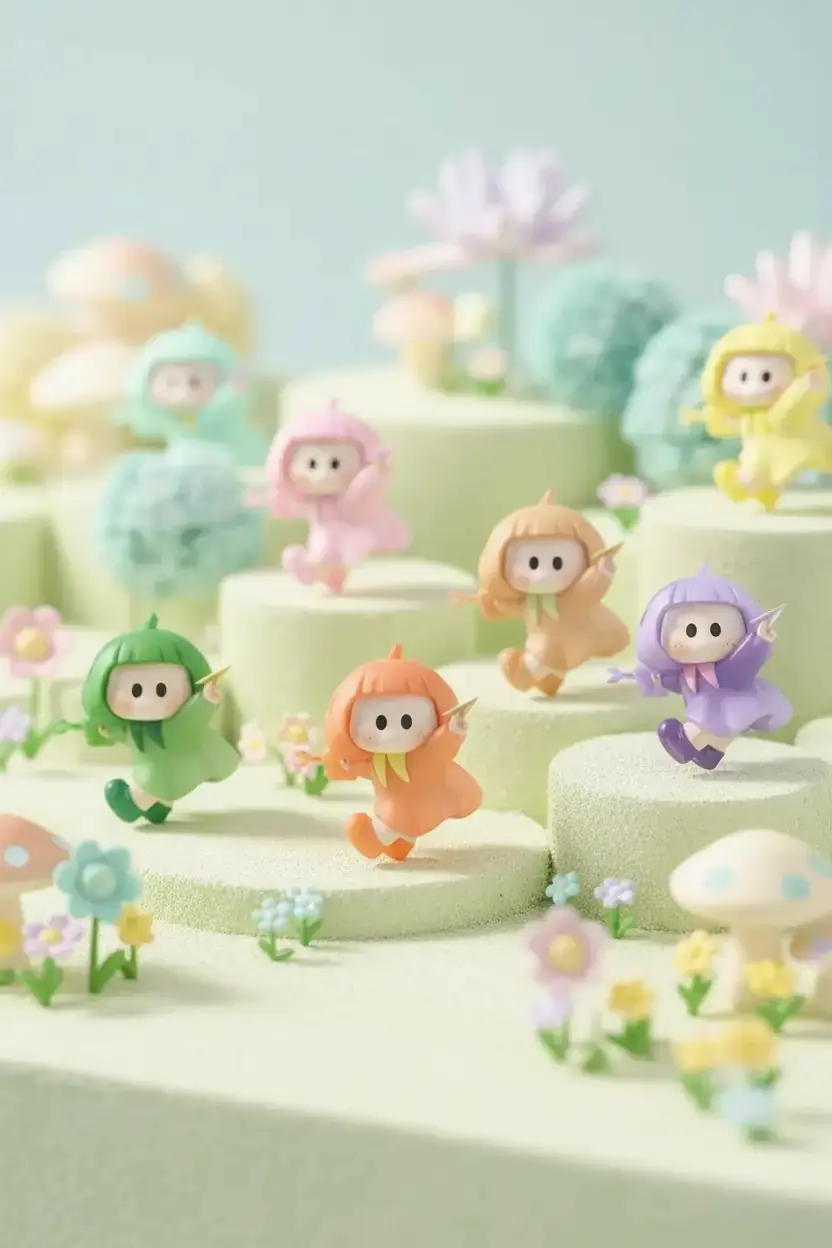 Miniso Lisanslı YOYO Fly with the Wind Kokulu Figür Sürpriz Kutusu Blind Box – Koleksiyonluk Model