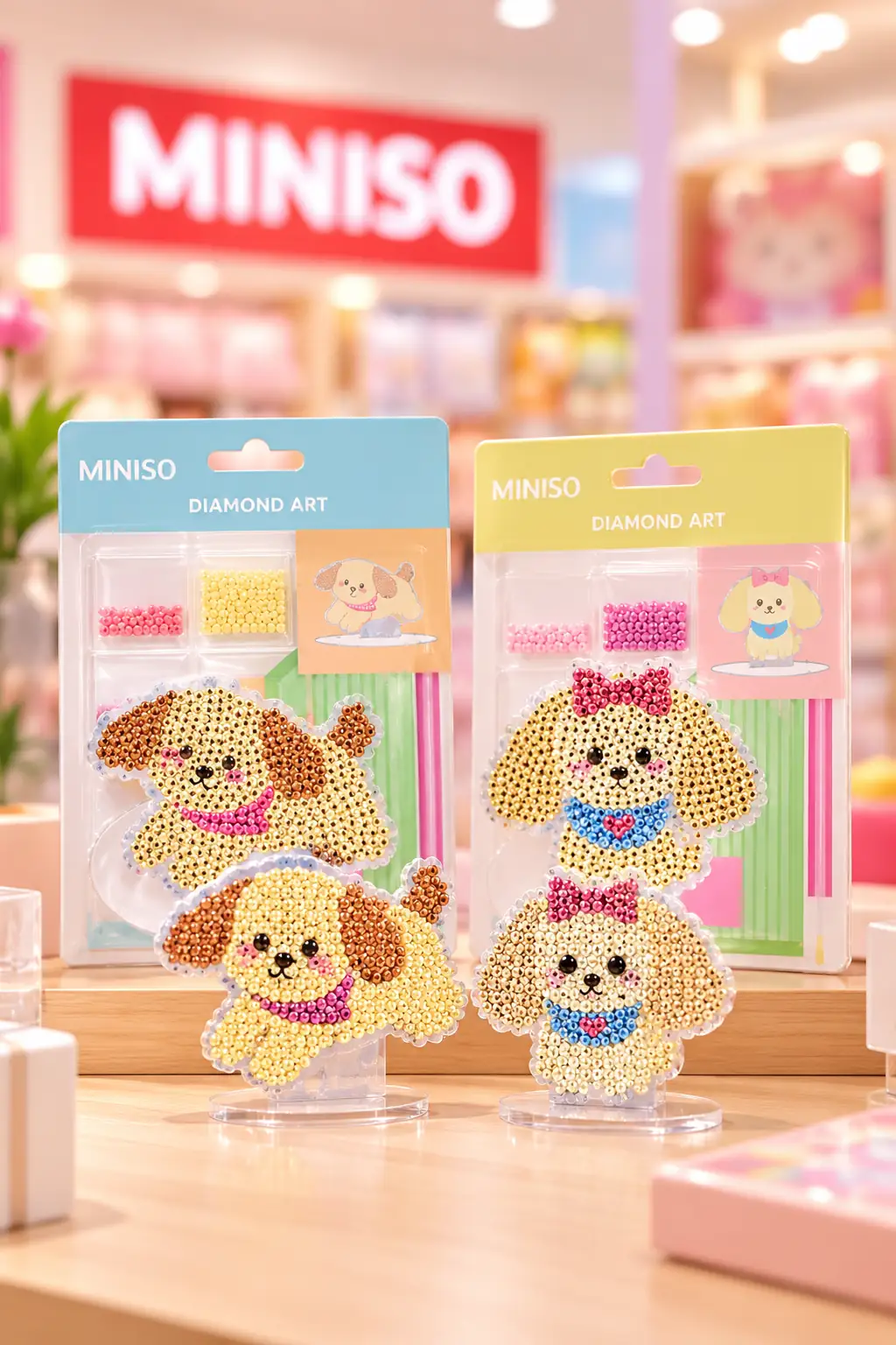 Elmas Boncuk Puzzle (Yavru Köpek) (B) (2 Çeşit)