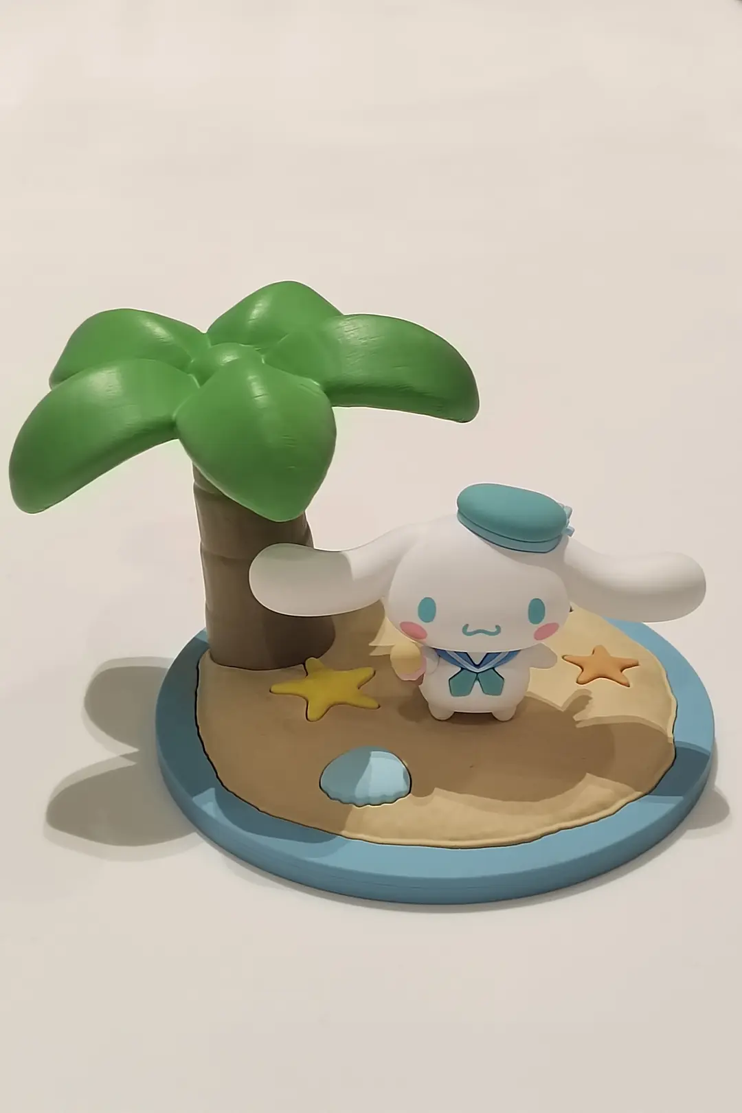 Sanrio Lisanslı Cinnamoroll Yaz Serisi Gece Lambası – Denizci Temalı Pilli Dekoratif Aydınlatma