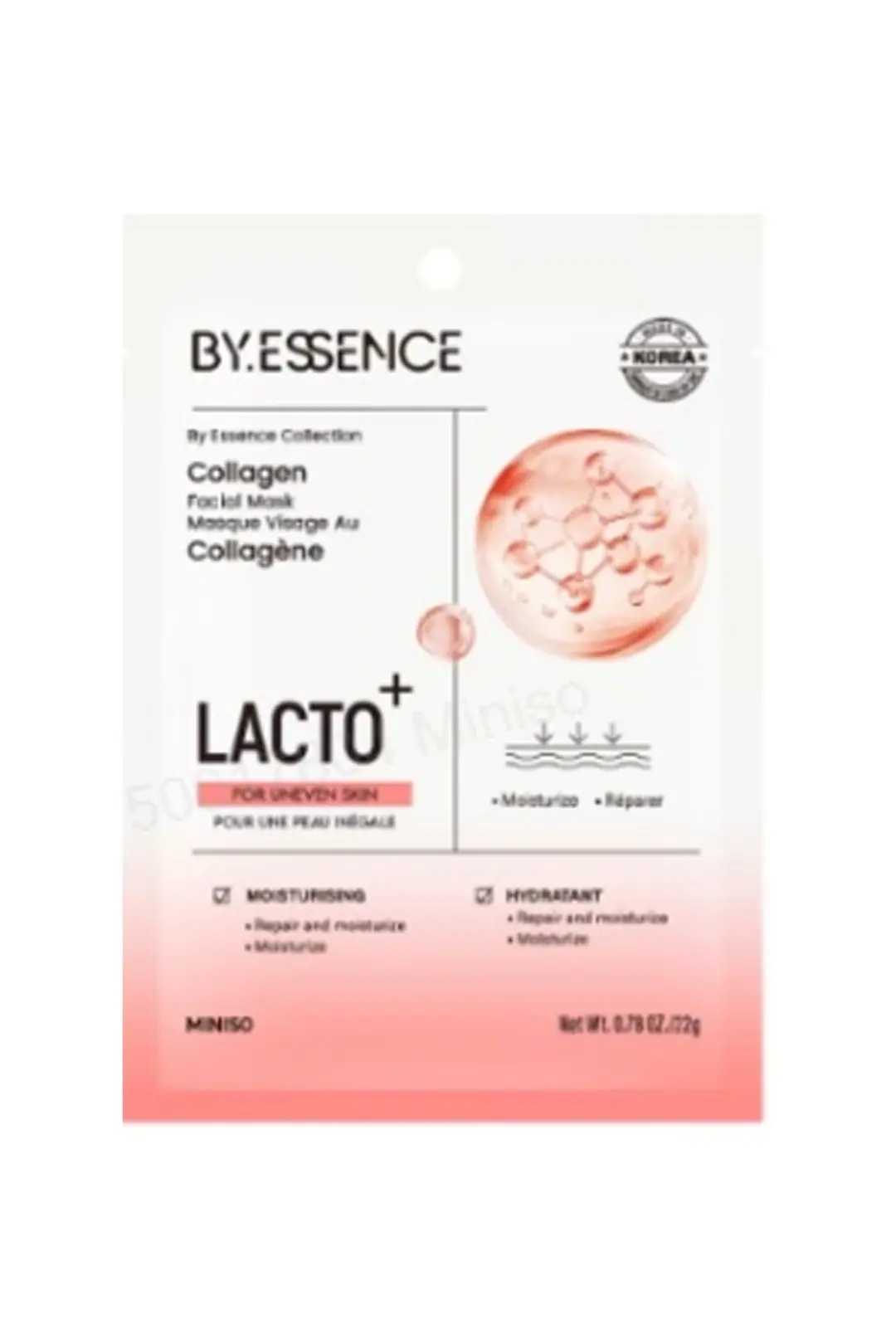 By Essence Koleksiyonu Hidrolize Kolajen Yüz Maskesi (Lactob