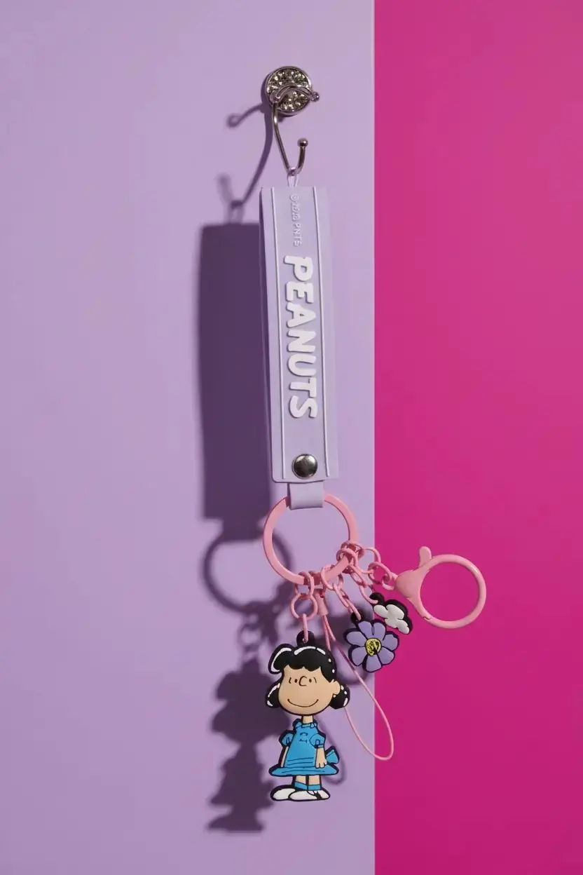 Peanuts Snoopy Colorful Life Koleksiyonu Telefon Askısı – Lucy