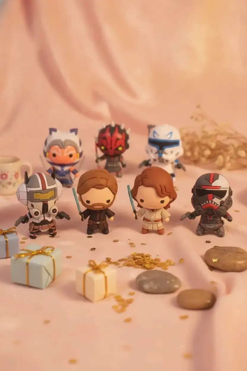 Star Wars Lisanslı Klon Savaşları Klipsli Figür Blind Box – Sürpriz Koleksiyon