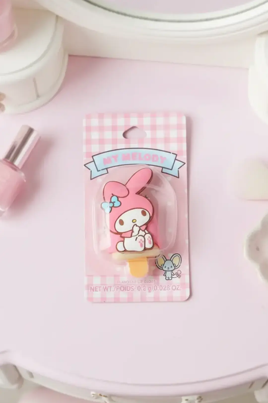 Sanrio Lisanslı My Melody Lip Balm – Meyvemsi Aromalı Nemlendirici Dudak Bakımı