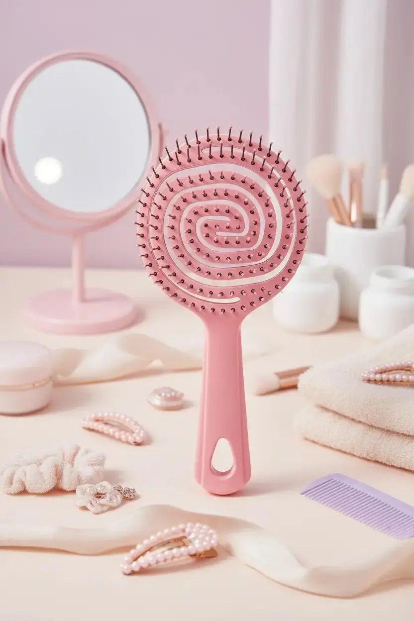 Gold Beauty Ergonomik ve Nazik Tarama Saç Fırçası