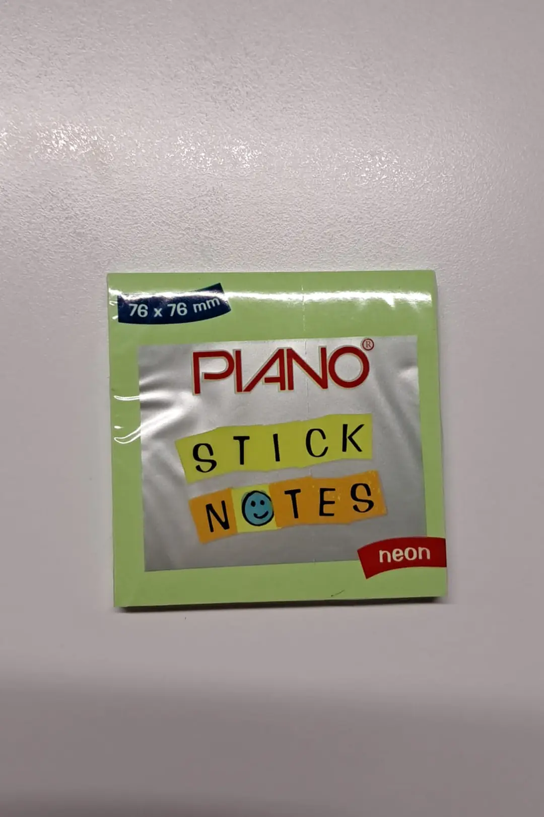 Piano Post-it Post07 Neon Yeşil 76x76 mm – Yapışkan Not Kağıdı