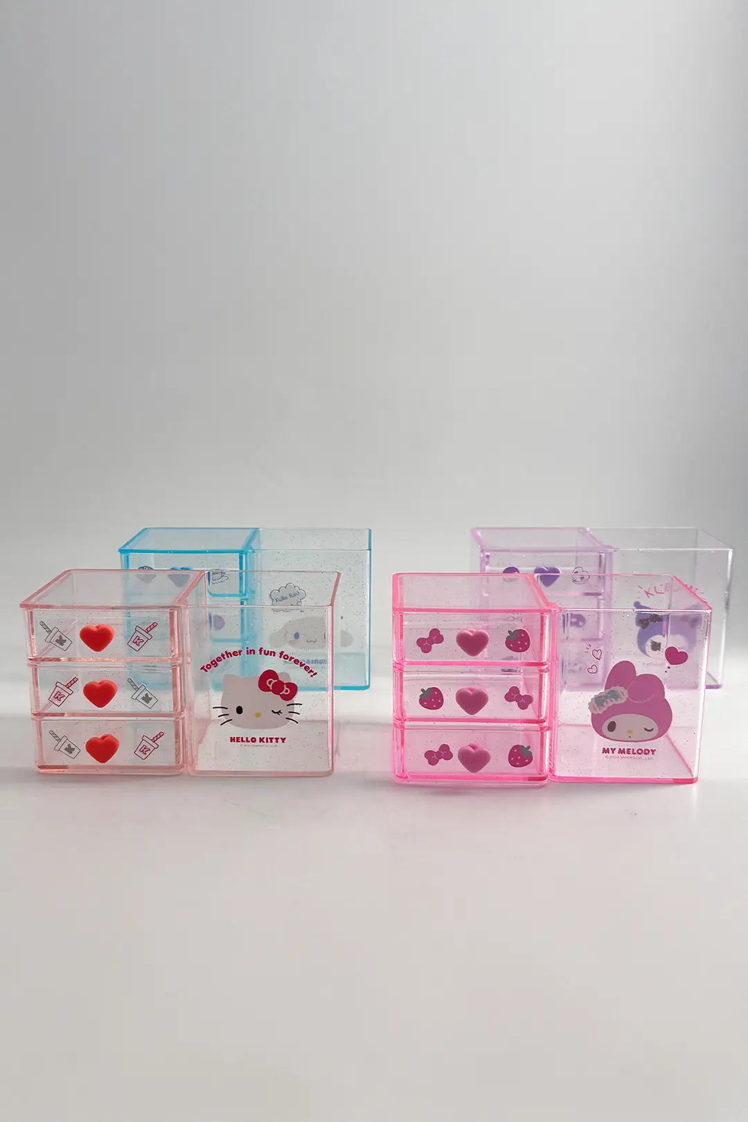Sanrio Lisanslı Mini 3 Katmanlı Masa Düzenleyici (Cinnamoroll)