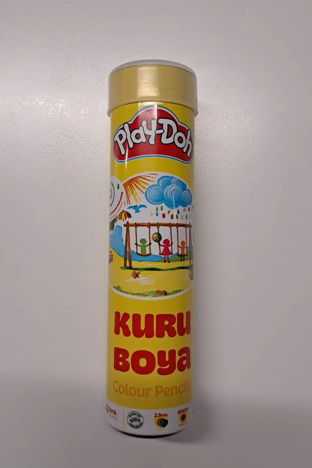 Play-Doh Kuruboya Tüp 24 Renk – 2,9 mm Uçlu Altıgen Kuru Boya Seti