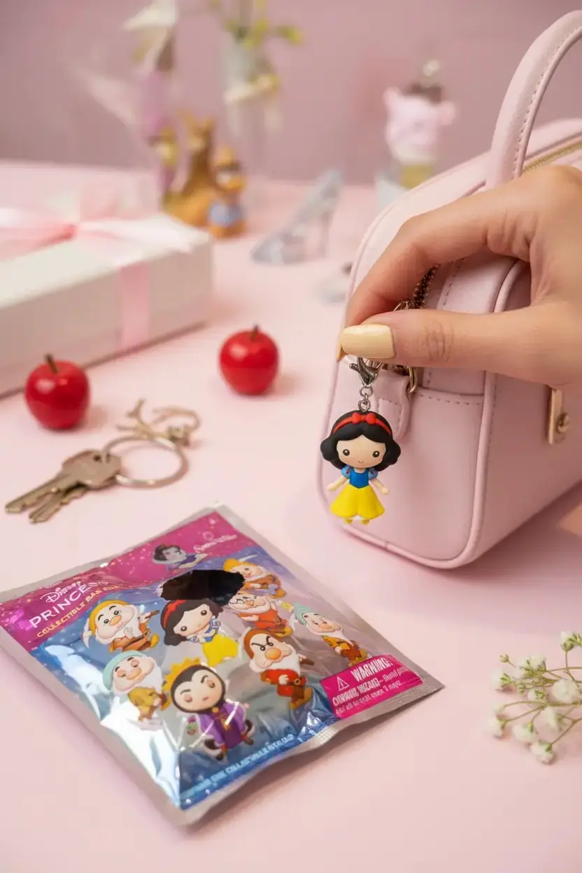 Disney Lisanslı Pamuk Prenses Klipsli Figür – Masalsı Koleksiyon