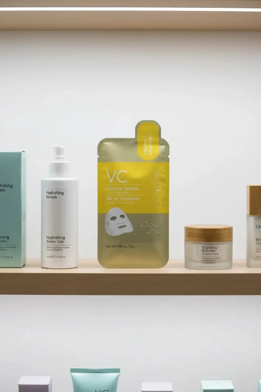 Miniso Lisanslı Vitamin Serisi C Vitamini İçerikli Aydınlatıcı Kağıt Yüz Maskesi
