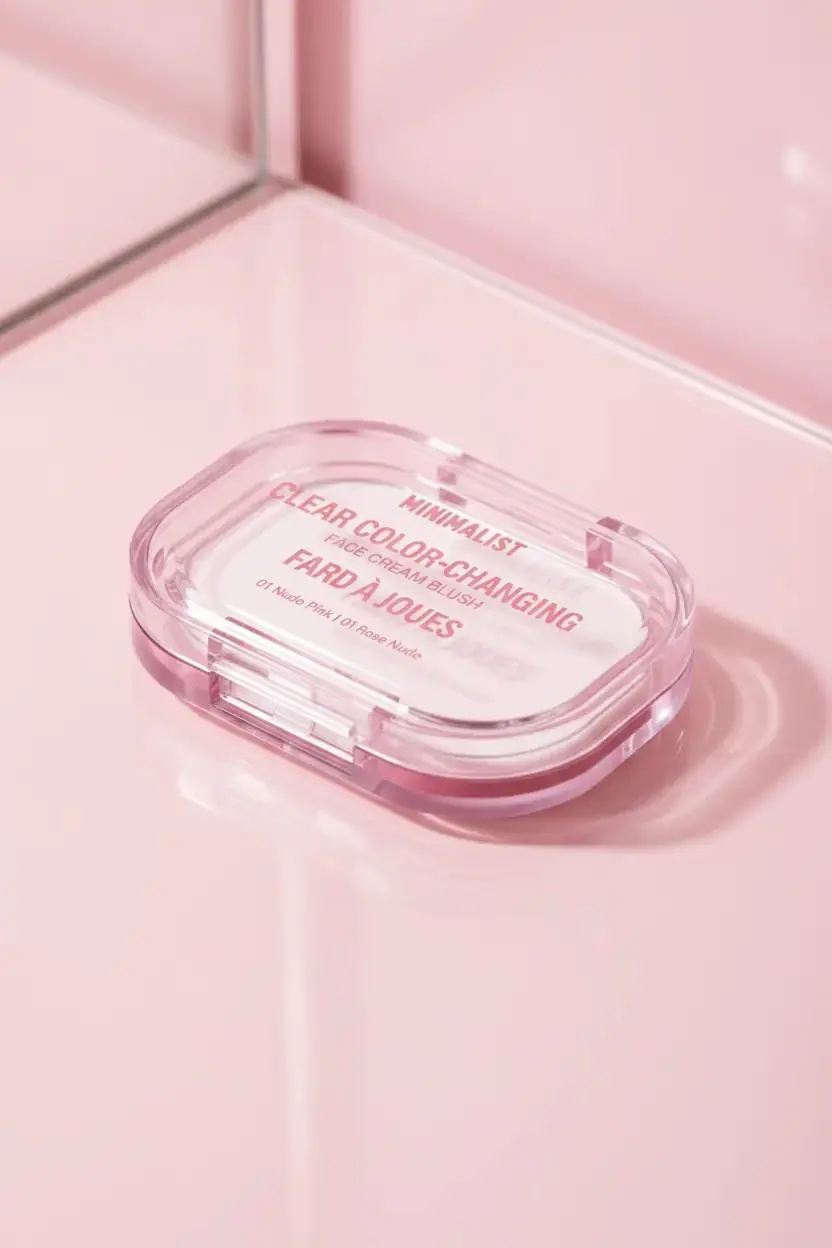Miniso Lisanslı Minimalist Renk Değiştiren Şeffaf Krem Allık – 01 Nude Pembe