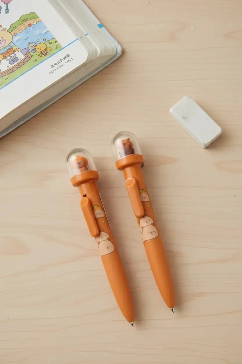 Miniso Lisanslı Mutlu Fırın Serisi Manzara Jel Kalem (0,5 Mm, Siyah) – Akıcı Yazım & Şık