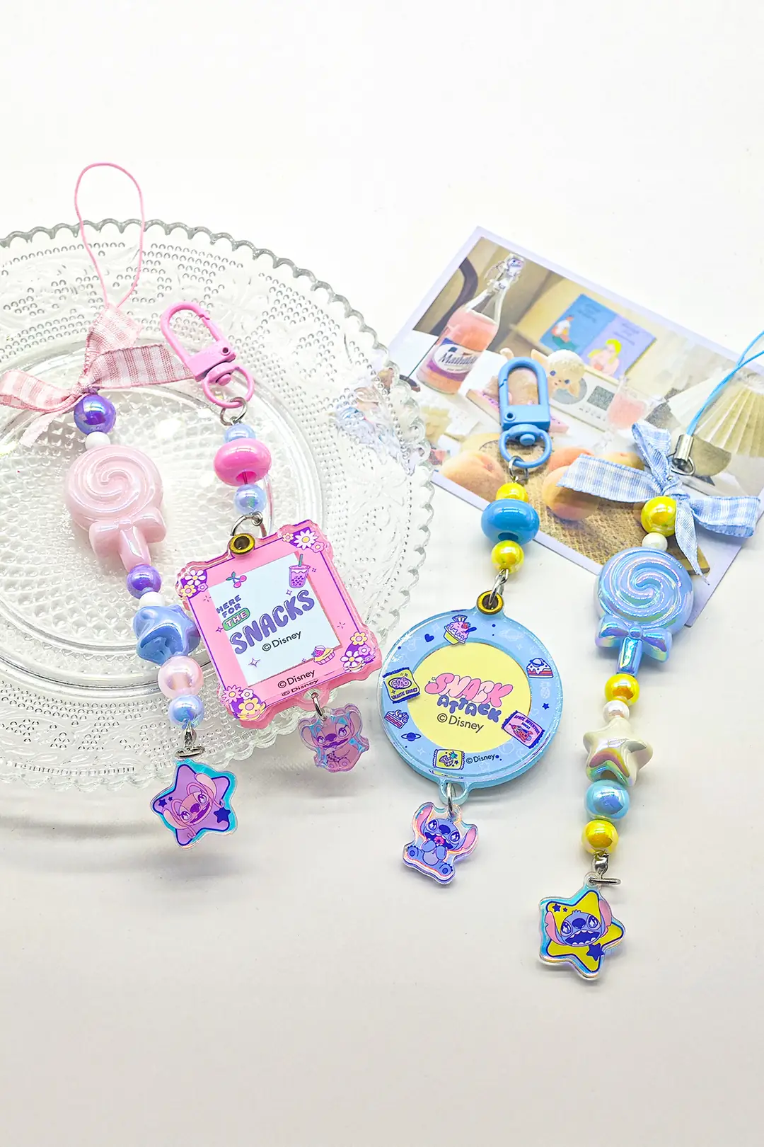 Disney Lilo & Stitch Lisanslı Parti Serisi Çerçeve Figürlü Anahtarlık