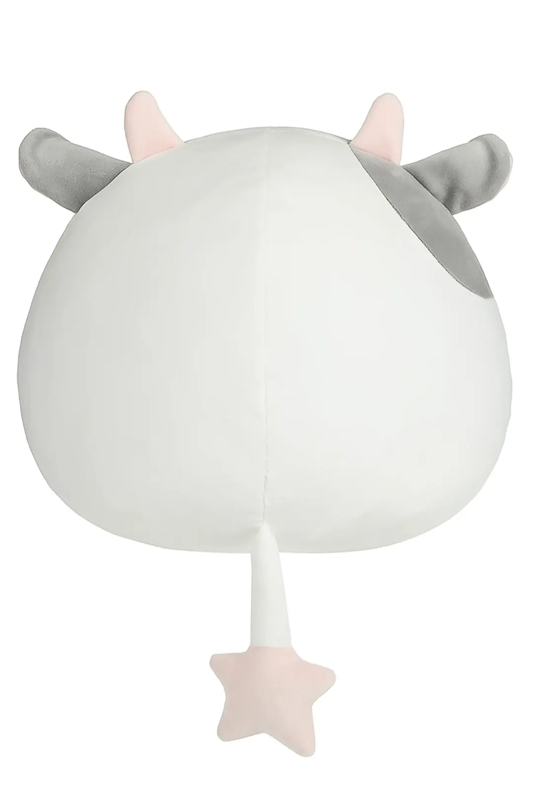 Miniso Lisanslı Yuvarlak İnek Peluş Oyuncak – Yumuşak Dokulu Gülen Yüz Tasarımlı Figür
