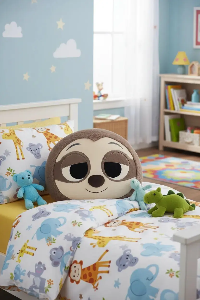 Disney Zootropolis Lisanslı Flash Yastık 45 Cm – Yumuşak Dekoratif Tasarım