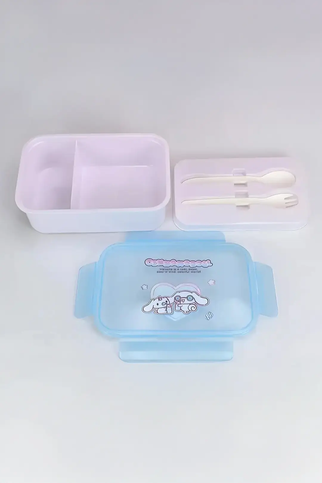 Sanrio Lisanslı Cinnamoroll Tatlı Serisi Yemek Kabı 1200 Ml