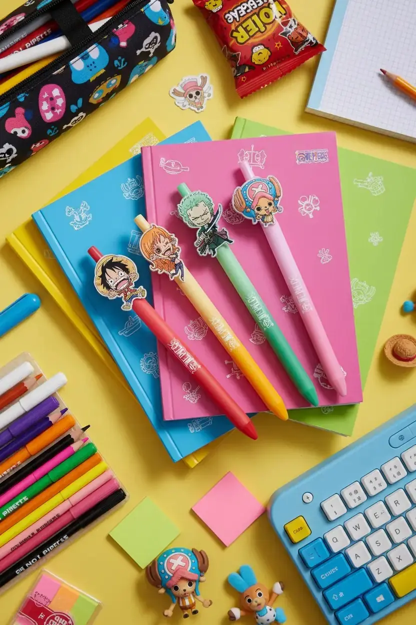 One Piece Lisanslı Klasik Koleksiyon Figürlü Jel Kalem 15 Cm