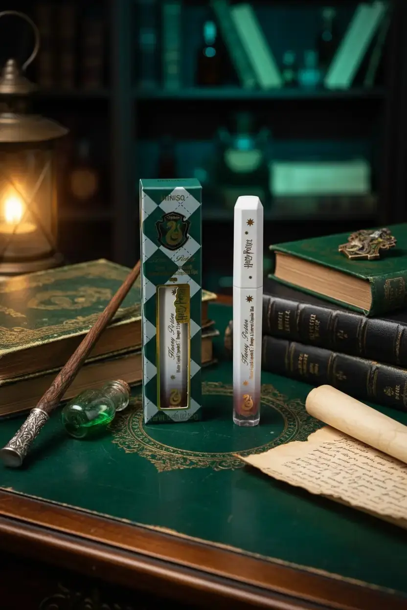 Harry Potter Lisanslı Slytherin Likit Mat Ruj (03) – Uzun Süre Kalıcı ve Yüksek Pigmentli Mat Ruj