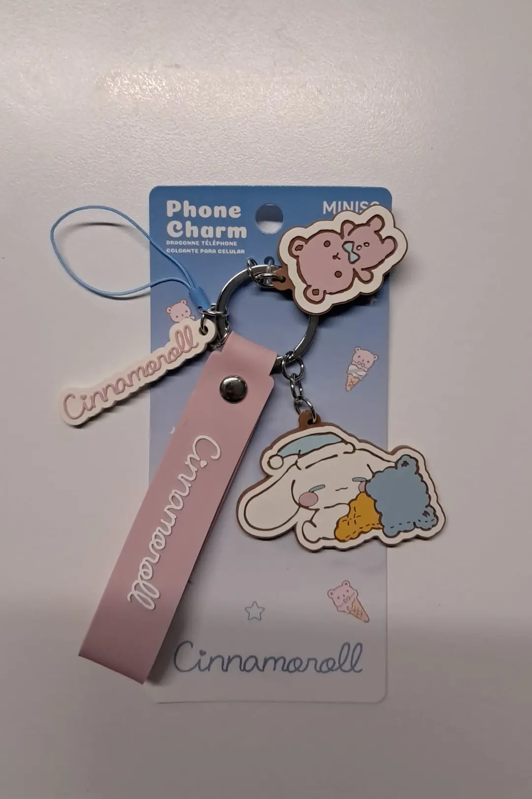 Sanrio Lisanslı Cinnamoroll Sweet Dream Koleksiyonu Telefon Askısı Pembe – Figürlü Model