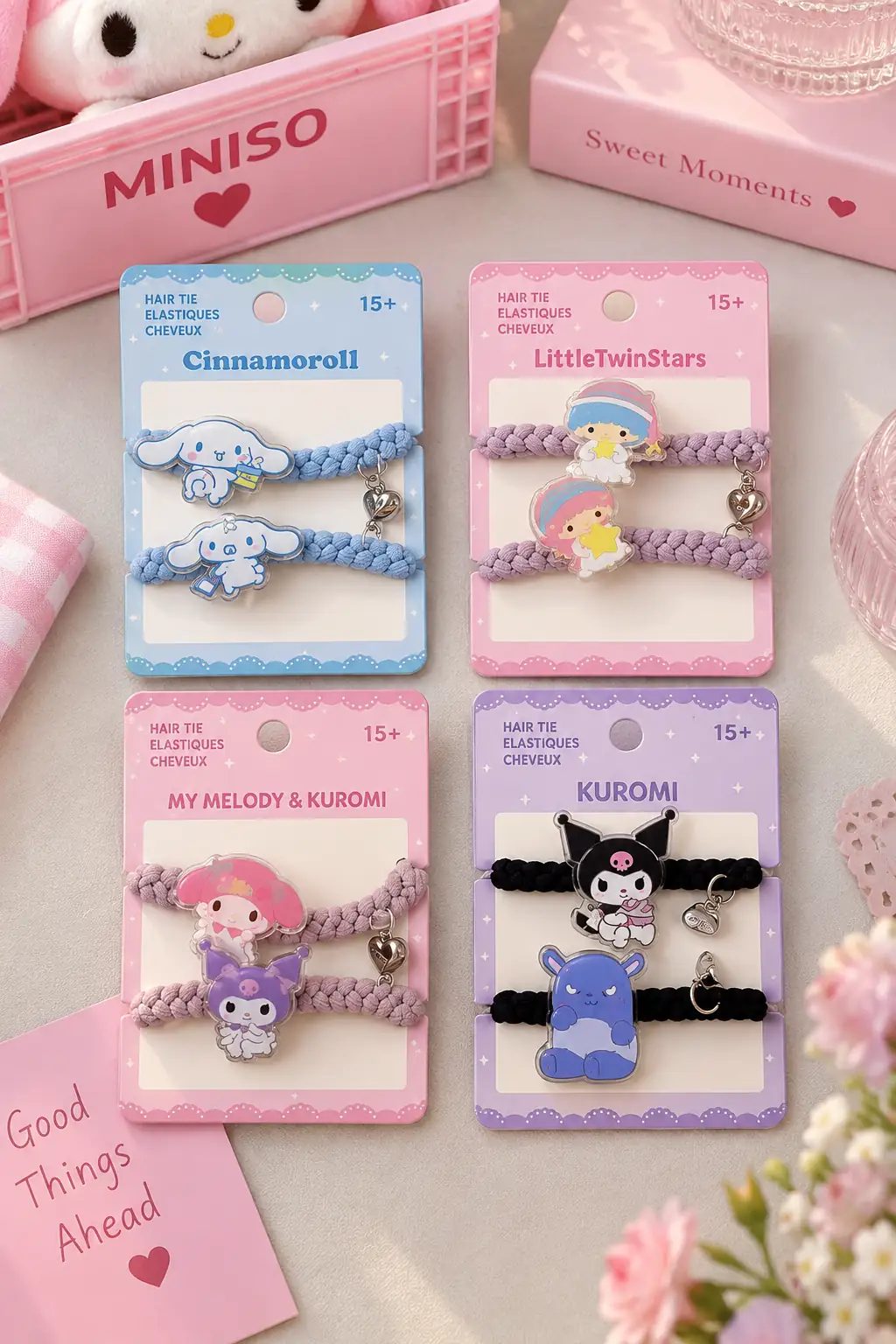 Hello Kitty Lisanslı Mıknatıslı Saç Tokası (2 Adet) – Örgülü & Pratik Tasarım