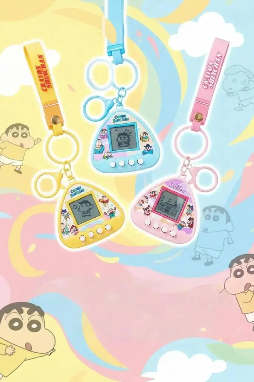 Crayon Shinchan Lisanslı Dijital Ekran Oyuncak Pet – İnteraktif Eğlenceli Model K009