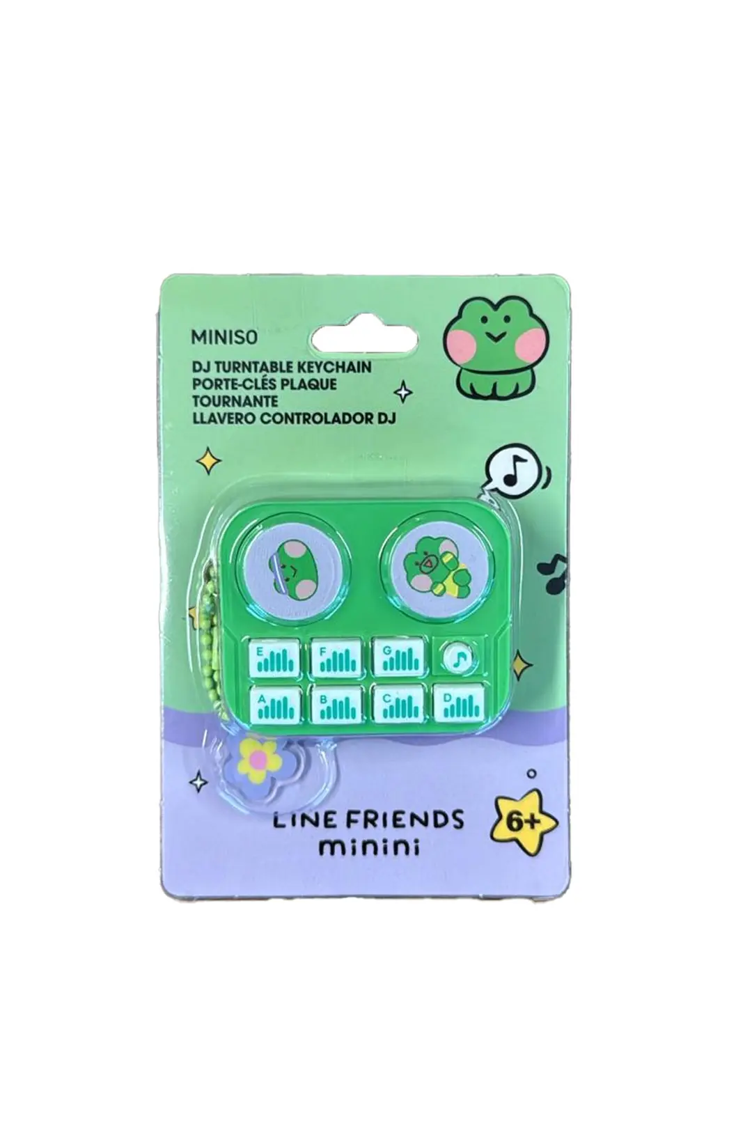 Miniso Lisanslı Minini Serisi Mini Dj Pikap Anahtarlık K010 – Müzik Temalı & Yaratıcı Tasarım